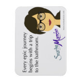 Magnet Flexible Snarky Marcie (Vertical)