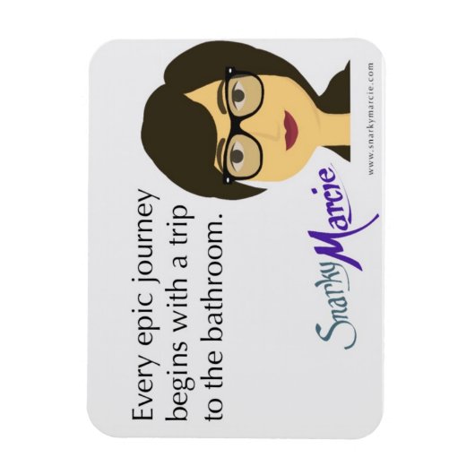 Magnet Flexible Snarky Marcie (Vertical)