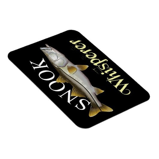 Magnet Flexible Snook Whisperer Dark (Côté Droit)