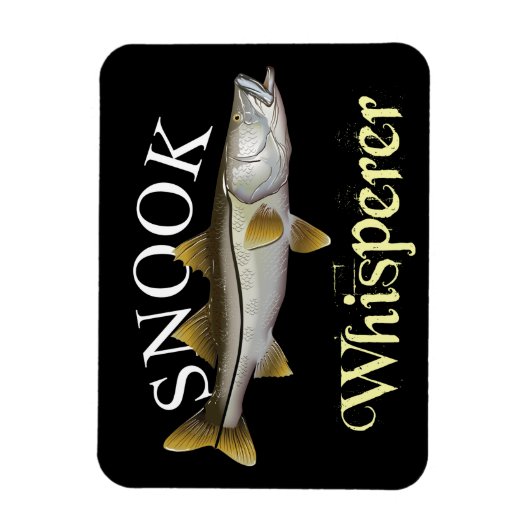 Magnet Flexible Snook Whisperer Dark (Vertical)