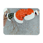 Magnet Flexible Snow Buntings - Will Hammell (Horizontal)