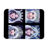 Magnet Flexible Snow Queens (Horizontal)