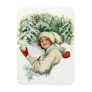 Magnet Flexible Snowball Fight (par Harrison Fisher)