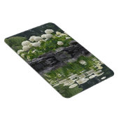 Magnet Flexible Snowball Hydrangea Avec Réflexions (Côté Droit)