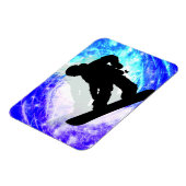 Magnet Flexible Snowboarder (Côté Gauche)