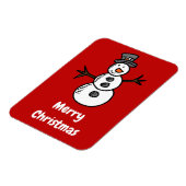Magnet Flexible Snowman (Côté Gauche)