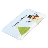 Magnet Flexible Snowman (Côté Gauche)