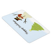 Magnet Flexible Snowman (Côté Droit)