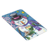 MAGNET FLEXIBLE SNOWMAN, GINGERPREAD MAN & MUG OF CHOCOLAT CHAUD (Côté Droit)