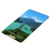 Magnet Flexible Snowy Mountain Turquoise Lake à Washington (Côté Gauche)