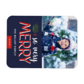 Magnet Flexible So Very Merry Holiday Photo (Horizontal)