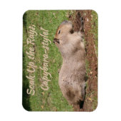 Magnet Flexible Soak Up the Rays, à la Capybara ! (Vertical)