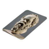 Magnet Flexible Socrate, tête en marbre, copie d'un bronze (Côté Gauche)