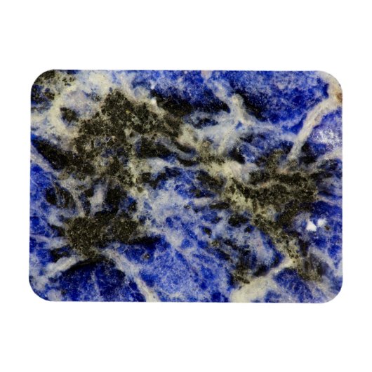 Magnet Flexible Sodalite bleue (Horizontal)