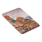 Magnet Flexible Sofia, la ville des contrastes Bulgare (Côté Droit)