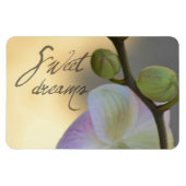 Magnet Flexible Sogni D'oro (doux rêves) Orchidée (Horizontal)