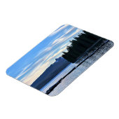 Magnet Flexible Soirée au lac Crescent, OR (Côté Gauche)
