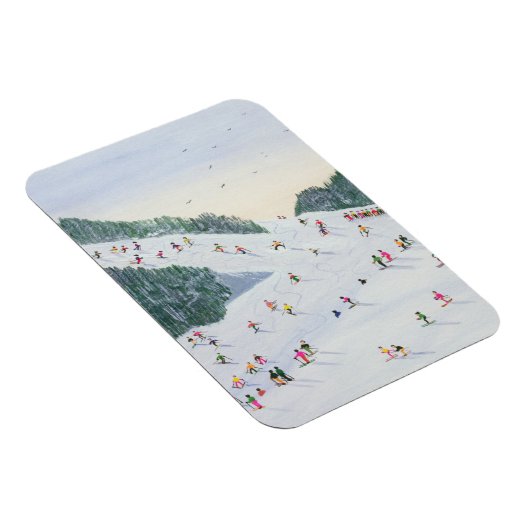 Magnet Flexible Soirée de ski 1995 (Côté Droit)