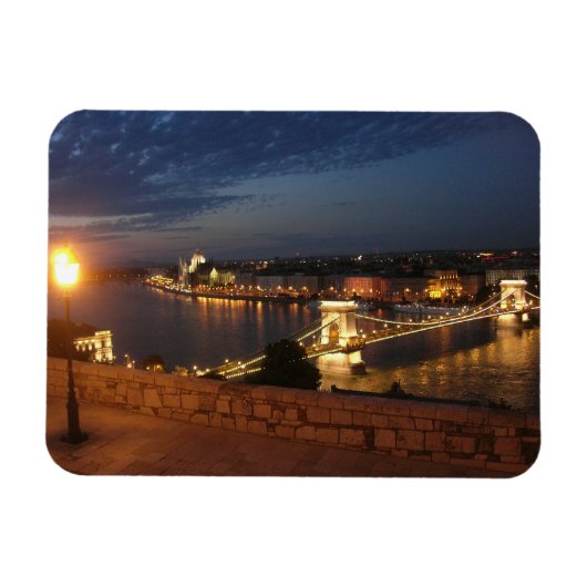 Magnet Flexible Soirée enchantée à Budapest (Horizontal)