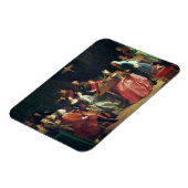 Magnet Flexible Soirée musicale (huile sur toile) (Côté Gauche)