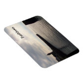 Magnet Flexible Soirée Porthleven clair Cornwall Angleterre (Côté Droit)