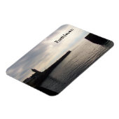 Magnet Flexible Soirée Porthleven clair Cornwall Angleterre (Côté Gauche)