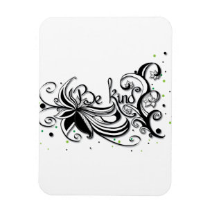 Magnet Flexible SOIS GENTIL ! Citation calligraphie inspirante