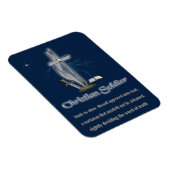 Magnet Flexible Soldat chrétien (Côté Droit)