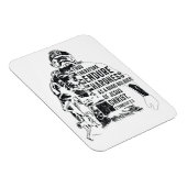 Magnet Flexible Soldat de Jésus-Christ - Armée de la Foi chrétienn (Côté Droit)