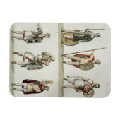 Magnet Flexible Soldats romains, détail de la plaque 2, classe 5 d (Horizontal)