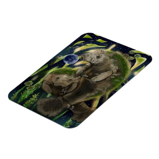 Magnet Flexible Solde fragile Manatee (Côté Gauche)