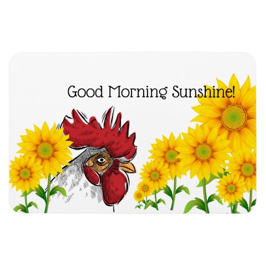 Magnet Flexible Soleil du matin magnétique (Horizontal)