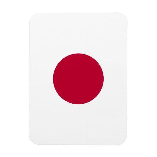 Magnet Flexible Soleil rouge du Japon (Vertical)