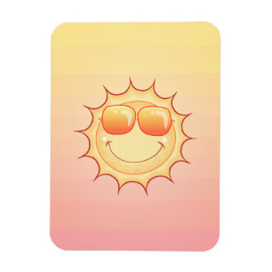 Magnet Flexible Soleil souriant