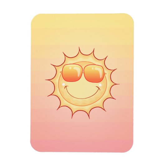 Magnet Flexible Soleil souriant (Vertical)