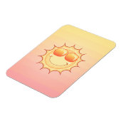 Magnet Flexible Soleil souriant (Côté Gauche)