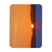 Magnet Flexible Soleil sur prairie | Manitoba, Canada (Vertical)