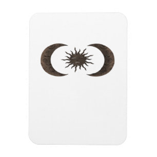 Magnet Flexible Soleils et Lunes Whimsigoth