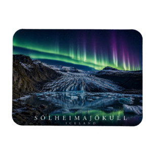 Magnet Flexible Solheimajokull Aurores Boréales