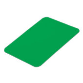 Magnet Flexible Solid Green Background  (Côté Gauche)
