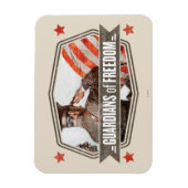 Magnet Flexible Solider-Guardian de la liberté (Vertical)