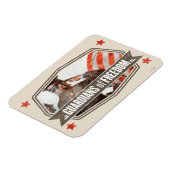 Magnet Flexible Solider-Guardian de la liberté (Côté Gauche)