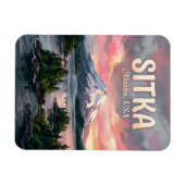 Magnet Flexible Son de Sitka en Alaska (Horizontal)