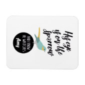 Magnet Flexible Son Oeil Est Sur L'Aimant Du Bruant (Horizontal)