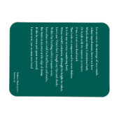 Magnet Flexible Sonnet 116Laissez-moi ne pas parler du mariage des (Horizontal)