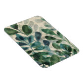 Magnet Flexible Sophistication verdoyante - Feuilles tropicaux (Côté Droit)