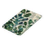 Magnet Flexible Sophistication verdoyante - Feuilles tropicaux (Côté Gauche)
