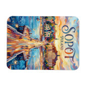 Magnet Flexible Sopot Pologne (Horizontal)