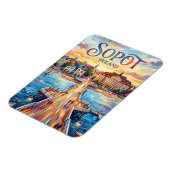 Magnet Flexible Sopot Pologne (Côté Gauche)