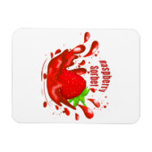 Magnet Flexible Sorbet de framboise (Horizontal)